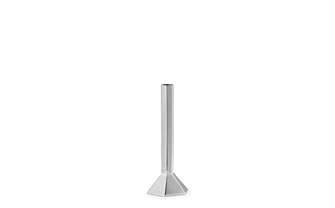 Hexa vase small i poleret rustfri stål fra Normann Copenhagen